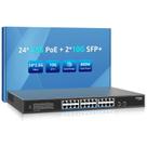 Switch PoE NICGIGA 26 portas 2,5 GbE 24 portas 2,5 Gb PoE+ 400 W
