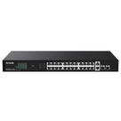 Switch PoE Tenda TEG1128P 24 portas Gigabit com 24 portas PoE+ 410W