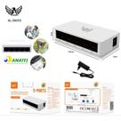 Switch Rj45 5 Portas Lan Gigabit Hub 10/100mbps + Fonte de alimentação Bivolt Switch Rj45 5 Portas Lan Gigabit Hub 10/100mbps + Fonte de alimentação Bivolt