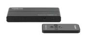 Switch splitter comutador divisor hdmi 4x1 ultra hd 4k com controle remoto intelbras