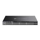Switch TP-Link Gerenciável L3 48 Portas Gigabit PoE+ 6 Slots SFP+ 10Gbps - TL-SG6654XHP