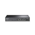 Switch TP-Link SX3206HPP, 4 portas 10G PoE++, 2 portas SFP+ 10G, gerenciável, Preto