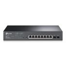 Switch TP-LINK TL-SG2210MP Gigabit 8 Portas Poe+ e 2 SLOTS SFP Jetstream - TPN0243