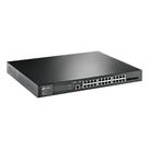 Switch TPLink Gerenciável L2 com 24 Portas Gigabit e 4 Slots SFP Jetstream TLSG3428UN2.0 Cinza