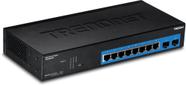 Switch TRENDnet de 10 portas Gigabit Web Smart TEG-082WS preto