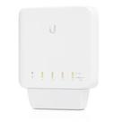 Switch Ubiquiti Flex, 5 portas RJ45 Gigabit, Pode receber alimentação PoE e repassar até 46W de PoE usando adaptador injetor vendido separadamente Switch Ubiquiti Flex, 5 portas RJ45 Gigabit, Pode receber alimentação PoE e repassar até 46W de PoE usando adaptador injetor vendido separadamente
