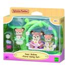 Sylvanian Families Bebês Cervos Conjunto Balanço Floral 5801 - Epoch Sylvanian Families Bebês Cervos Conjunto Balanço Floral 5801 - Epoch