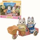 Sylvanian Families Bicicleta Dupla Irmãos Huskys 3+ Epoch Sylvanian Families Bicicleta Dupla Irmãos Huskys 3+ Epoch