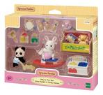 Sylvanian Families Brinquedos Bebê Coelho Neve E Panda 5709