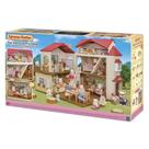 Sylvanian Families Casa Telhado Vermelho com Luzes Sótão Secreto Epoch 5708