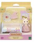 Sylvanian Families -Conjunto Cama - Menina Gato Primavera