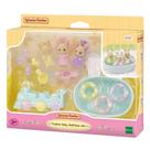 Sylvanian Families Conjunto Hora Do Banho Trigêmeos Epoch 5707 Sylvanian Families Conjunto Hora Do Banho Trigêmeos Epoch 5707
