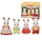 Sylvanian Families Família 4 Personagens Original, Epoch, Presente Meninas Crianças +3 Anos