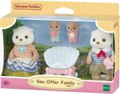 Sylvanian Families Família das Lontras Marinhas Sylvanian Families Família das Lontras Marinhas