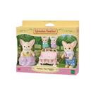 Sylvanian Families Família Das Raposas Do Deserto Epoch 5696