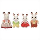 Sylvanian Families Família dos Coelhos Chocolate Epoch - 5655 Sylvanian Families Família dos Coelhos Chocolate Epoch - 5655
