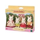 Sylvanian Families Família Dos Coelhos Chocolate Epoch 5655P