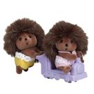 Sylvanian Families Gêmeos Porcos Espinhos Com Acessório Para Colecionar 6 Cm