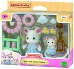 Sylvanian Families Hora do Banho dos Irmãos Ensaboados