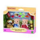 Sylvanian Families - Irmã &amp Irmão Urso Biscoito - Um Piquenique Delicioso