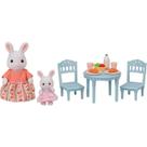 Sylvanian Families Mesa De Café Da Manhã Coelhos Neve Epoch