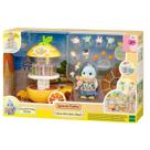 Sylvanian Families Quiosque De Suco Do Pássaro Cítrico Com Acessórios Colecionável
