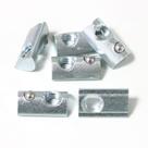 T-Nut Axageid, 20 pacotes, aço roscado, 5/16-18, laminado