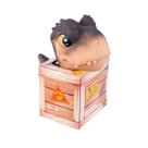 T-Rex Preto Mini Na Casinha Jurassic World - PUPEE 1489