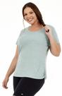 T-Shirt Alto Giro Skin Fit Plus Size