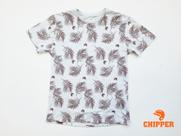 T-Shirt Básica Masculina Floral