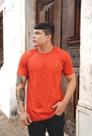 T-shirt básica nozes orquidea choc tam p