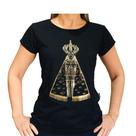 t-shirt blusa feminina moda católica nossa senhora aparecida