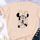 T-shirt Blusa Linda Mickey Minnie Mouse Fofa Camiseta Feminina Camisa basica T-shirt Blusa Linda Mickey Minnie Mouse Fofa Camiseta Feminina Camisa basica