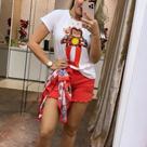 T-shirt blusinhas de luxo