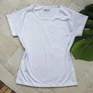 T-Shirt Branca Básica Feminina Tamanho P - Natalyn T-Shirt Branca Básica Feminina Tamanho P - Natalyn