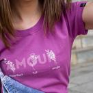 T-shirt Camiseta Feminina Amour