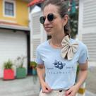 T-shirt Camiseta Feminina Blueberry