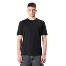 T-shirt comfort solid black