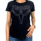 T-shirt De Strass Feminina Country Zoe Western