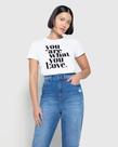 T-Shirt Enfim Baby Look Feminina: