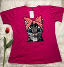 T-shirt estampada rosa pink T-shirt estampada rosa pink