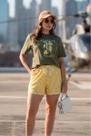 T-Shirt Feminina 100% Algodão Verde Amalfi
