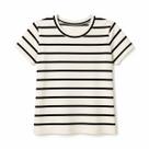 T-Shirt Feminina Básica Casual Listrada ou Estampada Blusa Manga Curta Tecido Premium Alta Qualidade