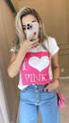 T-shirt Feminina Com Micro Cristais - Galthe