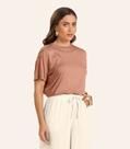 T- shirt Feminina Endless Marrom