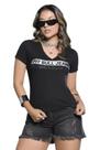 T Shirt Feminina Estilosa Pitbull Ref 86597 Cor:PretoTamanho:M