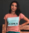 T-Shirt Feminina "Gratidão a Deus"