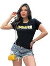 T-shirt Feminina Luxo Rock Roll Lollapalooza 2023