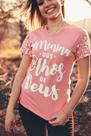 T-shirt feminina "Menina dos olhos de Deus" Rosê P