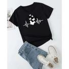 T-shirt Feminina - Snoopy Normal - Amor - Barbie Camiseta - Baby Look Camisa Flor em Malha T-shirt Feminina - Snoopy Normal - Amor - Barbie Camiseta - Baby Look Camisa Flor em Malha